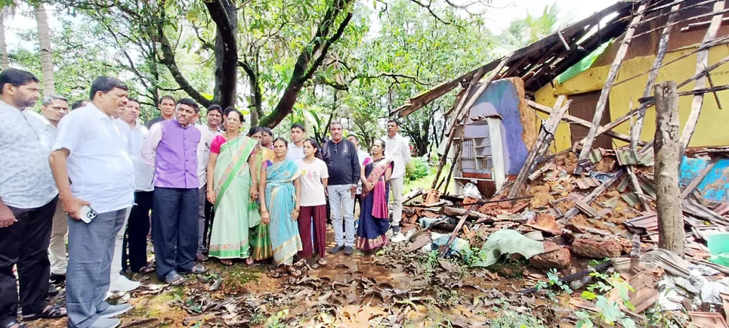 साकोर्डातील ‘त्या’ महिलेला मिळणार ‘श्रमधाम’मधून घर 'That' woman in Sacord will get a house from 'Shramdham'