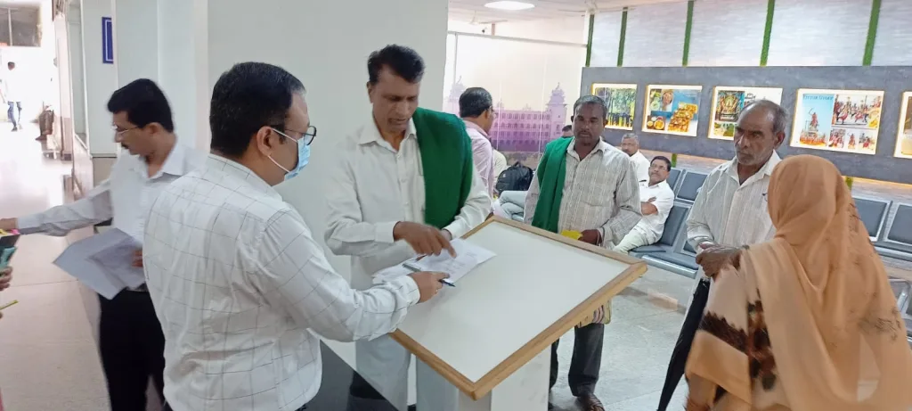 Collector's Notice to Tehsildars