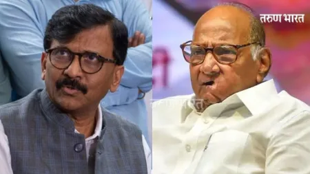 शरद पवार हे भीष्म पितामहसारखे..! ते गनिमी काव्याने लढत आहेत- संजय राऊत Sharad Pawar Bhishma Pitamah