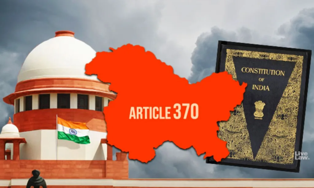 Is Article 370 part of the basic structure of the Constitution?