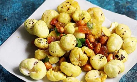 ट्राय करा टेस्टी आणि पौष्टिक मखाना चिवडा Try tasty and nutritious Makhana Chivda