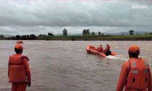 Kolhapur : तरुणाने मोबाईलला स्टेटस ठेवून वारणा नदीपात्रात घेतली उडी