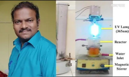 सेमीकंडक्टर फोटोकॅटलिस्ट रोखणार पंचगंगेचे प्रदुषण; डॉ. अविराज कुलदीप यांना केंद्राकडून स्वच्छता सारथी फेलो अॅवॉर्ड Semiconductor Photocatalyst