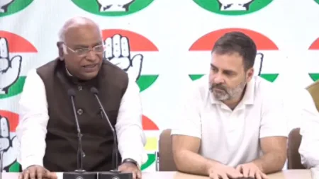 mallikarjun kharge says Democracy Constitution victory