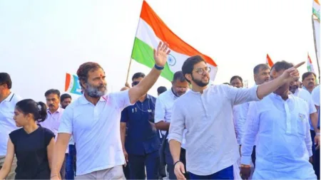 Aditya Thacker tweeted and congratulated Rahul Gandhi