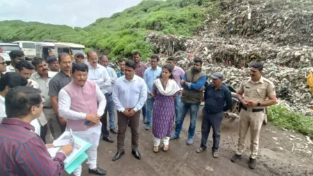 कचऱ्यासाठी येणारा निधी जातो कुठे? राजेश क्षीरसागर Rajesh Kshirsagar Inspection of Zoom project kolhapur