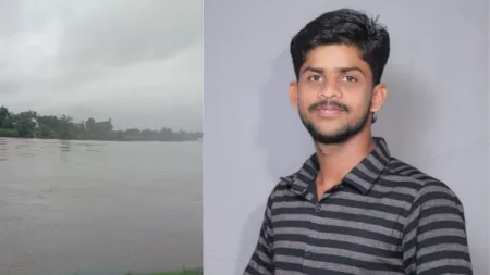 Tushar jumped Warna river found Bhendwade kolhapur suicide
