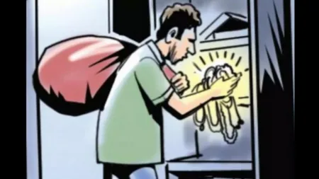 House burglary in broad daylight in Tarsambale Radhanagari