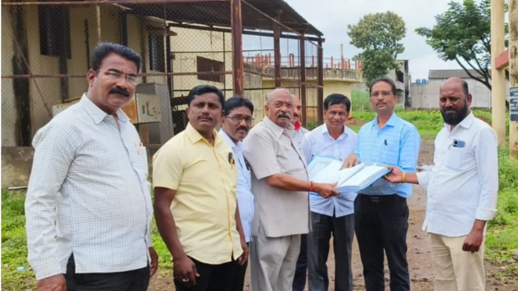 MLA Prakash Awade Kabanur Jaljivan water supply scheme