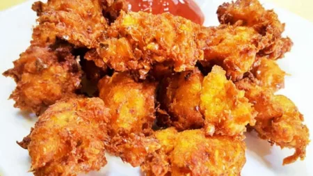 कुरकुरीत स्वीट कॉर्न भजी , जाणून घ्या रेसीपी how to make sweet corn bhaji tips and tricks marathi recipe