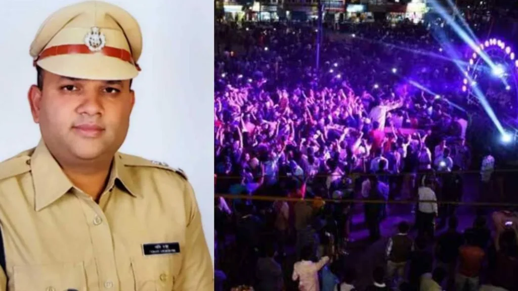 लाईट-साउंड वाल्यानो आमच्याशी पंगा नको, एक दिवस तुमचा पण… ; जिल्हा पोलीस प्रमुखांचा इशारा Police Chief Mahendra Pandit warning Do not use laser light