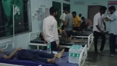 170 students food poisoning an ashram school at Umdi in Jat taluka