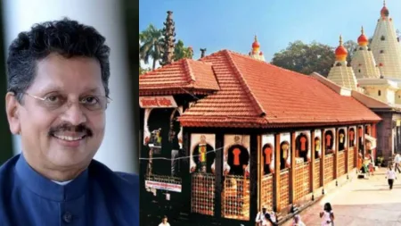 Deepak Kesarkar decision Ambabai darshan from the gabhara