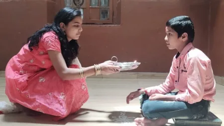 Raksha Bandhan Special : नाते.., शुभ अशुभाच्या पलिकडचे…. Blind Brother Sister Rakshabandhan celebration kolhapur