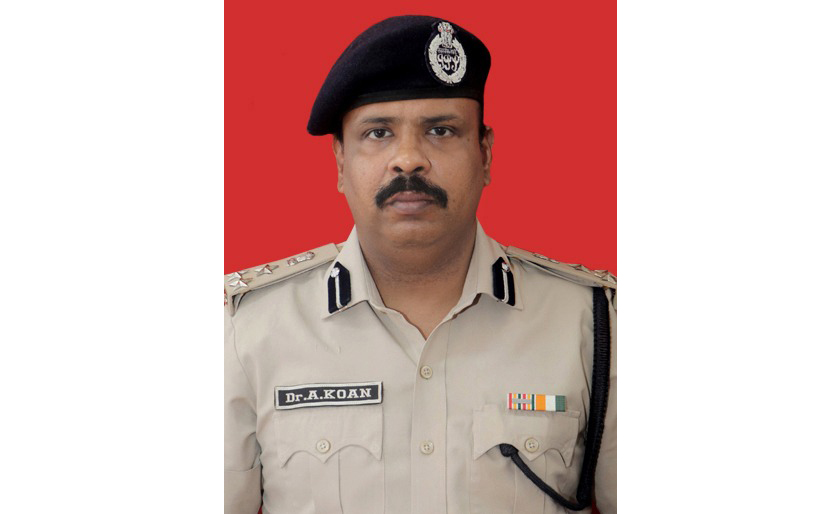 Deputy Inspector General of Police A. Coan was removed