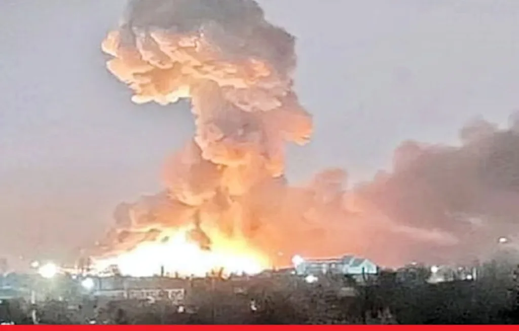 Drone attack on Russian airport, 4 military planes destroyed