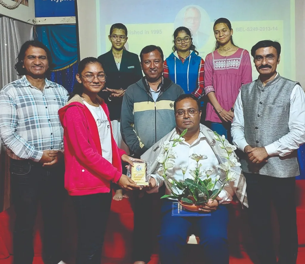 Collector's visit to Engineers Computer Academy, Gangur Foundation