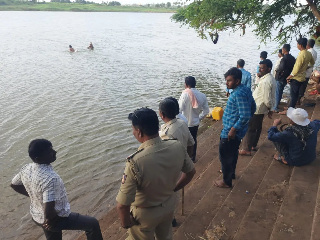 Belgaum youth drowned in Krishna river Kudchi