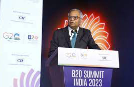 India to achieve average growth of 7 percent in 10 years: Chandrasekaran