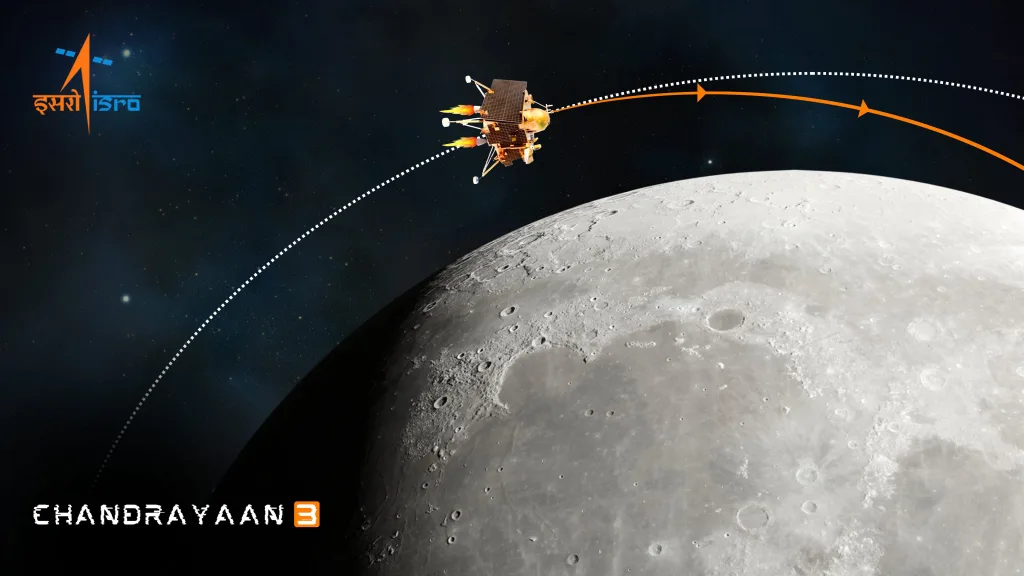 Chandrayaan-3' in its final stage