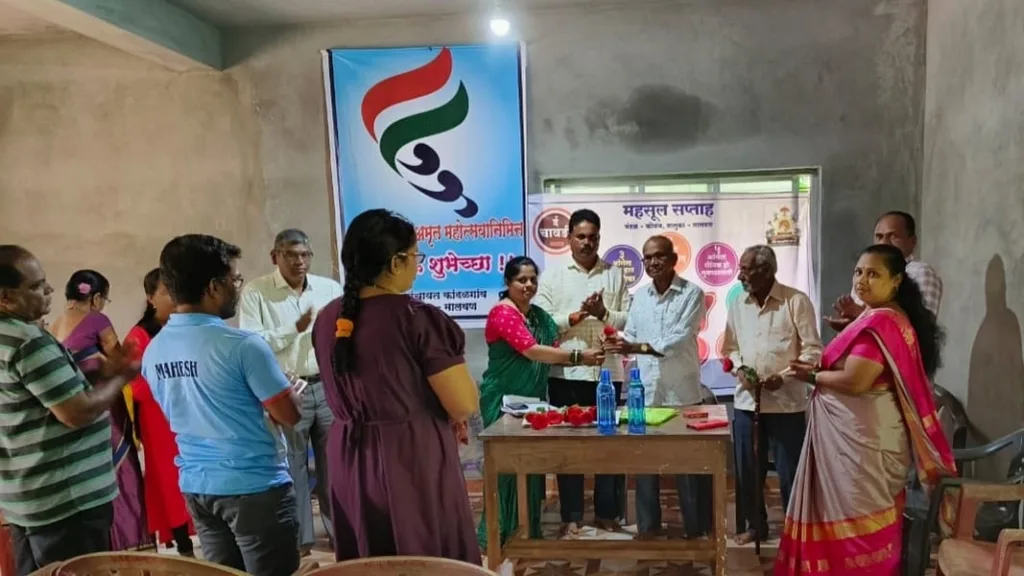 कांदळगावमध्ये सैनिकांचा सन्मान !