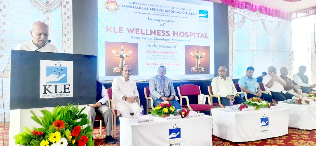 Education-health care is the motto of KLE