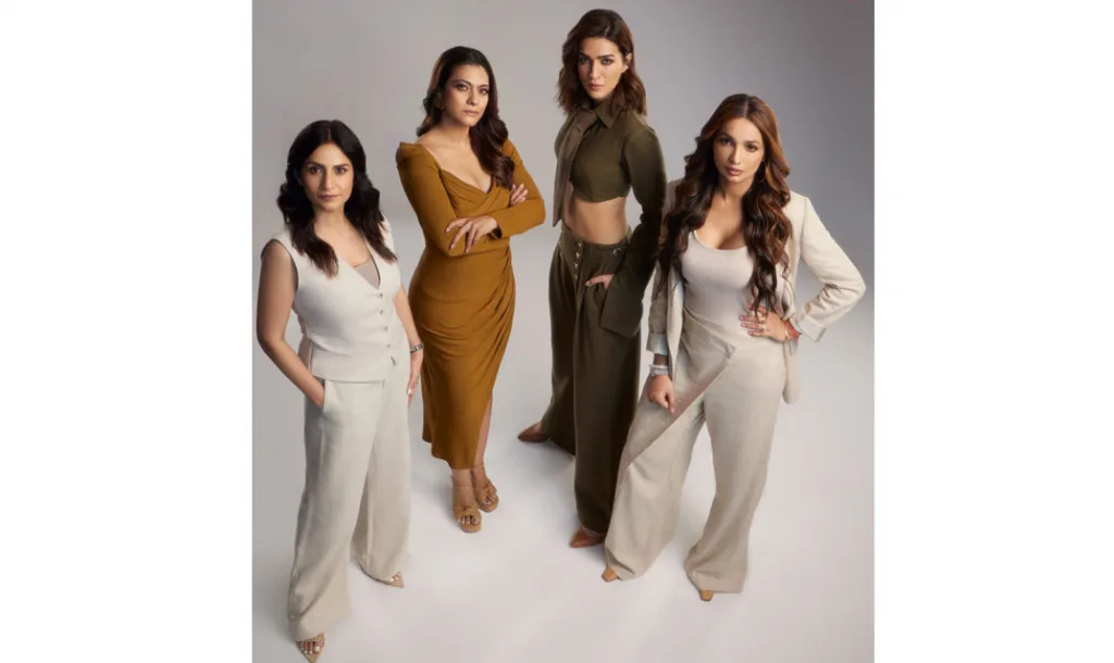 काजोल अन् क्रीतिच्या ‘दो पत्ती’च्च् चित्रिकरण सुरू The shooting of Kajol and Kriti's 'Do Patti' has started