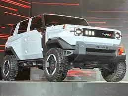 महिंद्राच्या ईव्ही थारची कॉन्स्पेट कार सादर Introducing Mahindra's EV Thar concept car