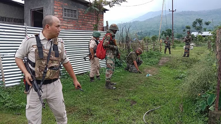 Violence erupts again in Manipur