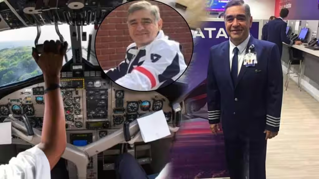 The unfortunate death of the pilot while the plane was in the air