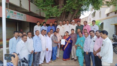 सौर कृषी योजनेला गायरान जमीन देण्यास किणी ग्रामस्थांचा विरोध