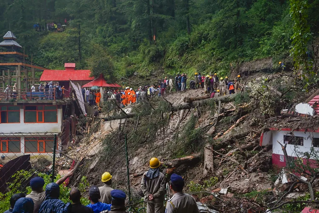 Landslides wreak havoc in Himachal