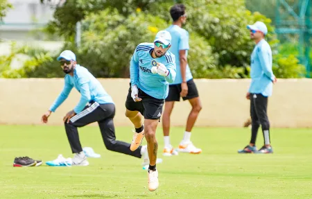 आशिया चषकासाठी भारतीय संघाची जोरदार तयारी Indian team prepares hard for Asia Cup