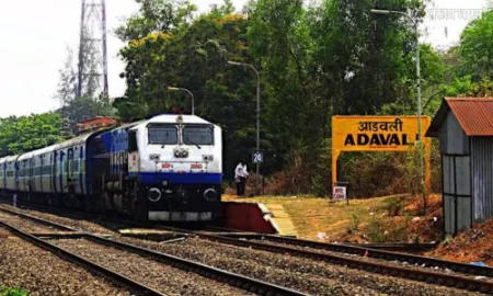 Aadvali railway station