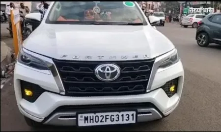 साताऱ्यात डमी आमदारांच्या वाहनावर कारवाई! Dummy MLA's vehicle in Satara!