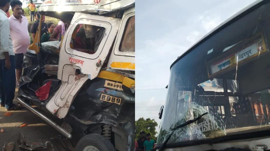 Hatkalangale Ramalinga road accident woman and child injured