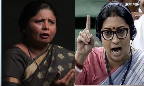स्मृती इराणींच्या लोकसभेतील भाषणावर सुषमा अंधारेंचा टोला; म्हणाल्या “…या बाई म्हणजे !” Sushma Andhare Smriti Irani Manipur