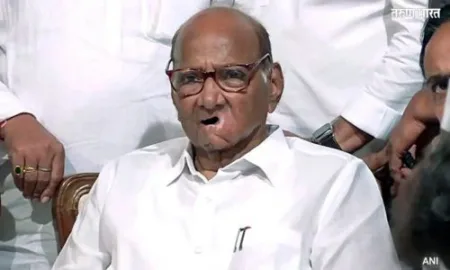 Former Union Minister Sharad Pawar in Goa