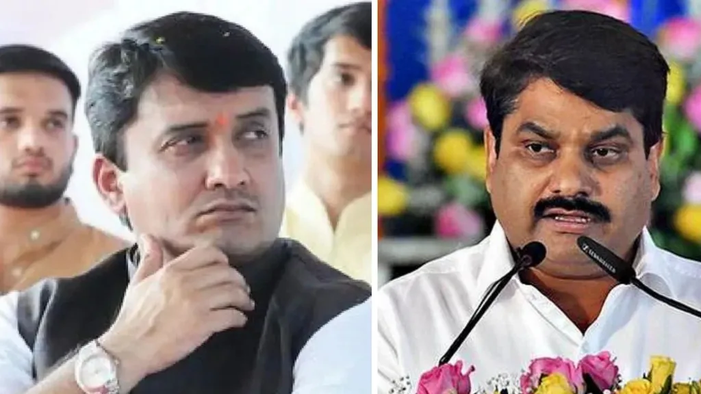 ढपला पाडायची माजी पालकमंत्र्यांची सवय ; धनंजय महाडिकांच्या निशाण्यावर सतेज पाटील Dhananjay Mahadik on Satej patil kolhapur political marathi news