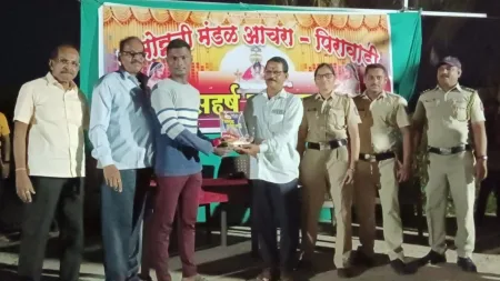 नारळ लढवणे स्पर्धेत खुशाल , वेदांत, समिक्षा गावकर ठरले विजेते