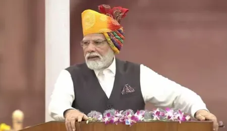 लाल किल्ल्यावरील राजकीय फोडणी! Political attack on the Red Fort!