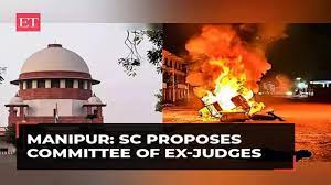 Committee of ex-judges in Manipur violence case
