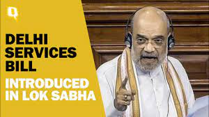 Delhi Services Bill introduced in Lok Sabha