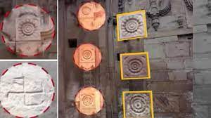 एएसआय सर्वेक्षणात त्रिशूल, स्वस्तिकचे दर्शन Sighting of Trishul, Swastik in ASI survey