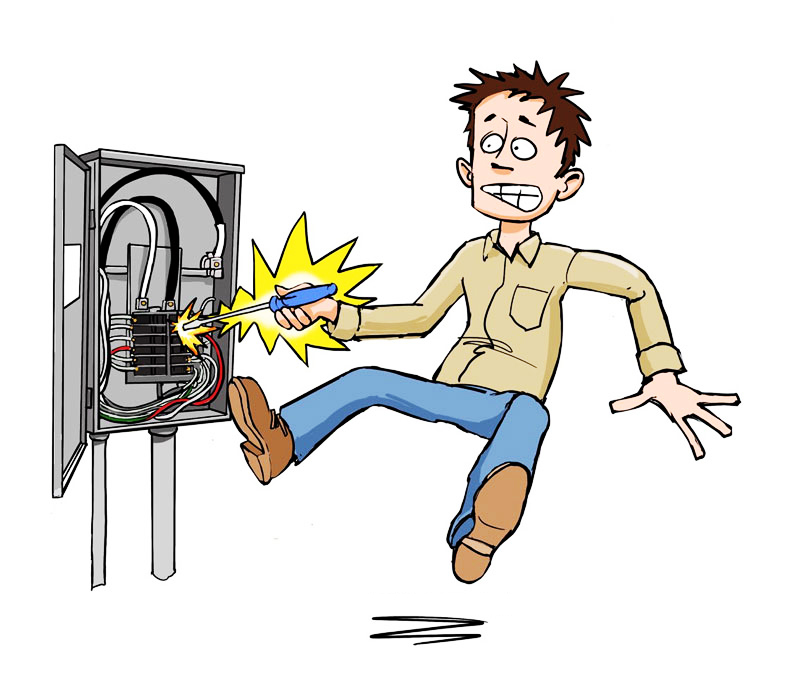 Careful use of electrical equipment is required