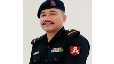 राहुल सावंत यांची सैन्य दलात नायब सुभेदार (JCO) पदी बढती