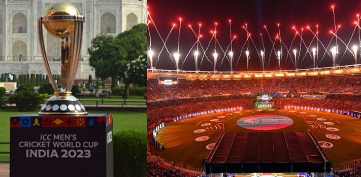 अहमदाबादमध्ये रंगणार वर्ल्डकपचा उद्घाटन सोहळा The opening ceremony of the World Cup will be held in Ahmedabad