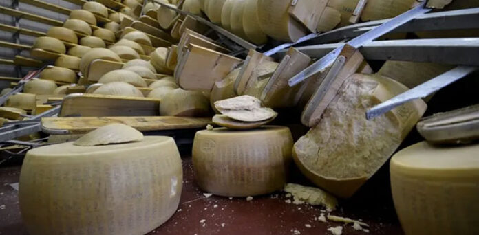 One person died after being found under 'cheese' in Italy