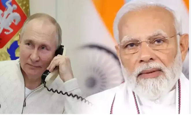 Discussion on 'G-20' between Putin and Modi