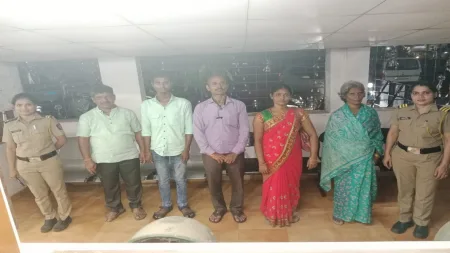 संविता आश्रमातील ”त्या” मनोरुग्ण महिलेची १ वर्षानंतर नातेवाईकांशी भेट